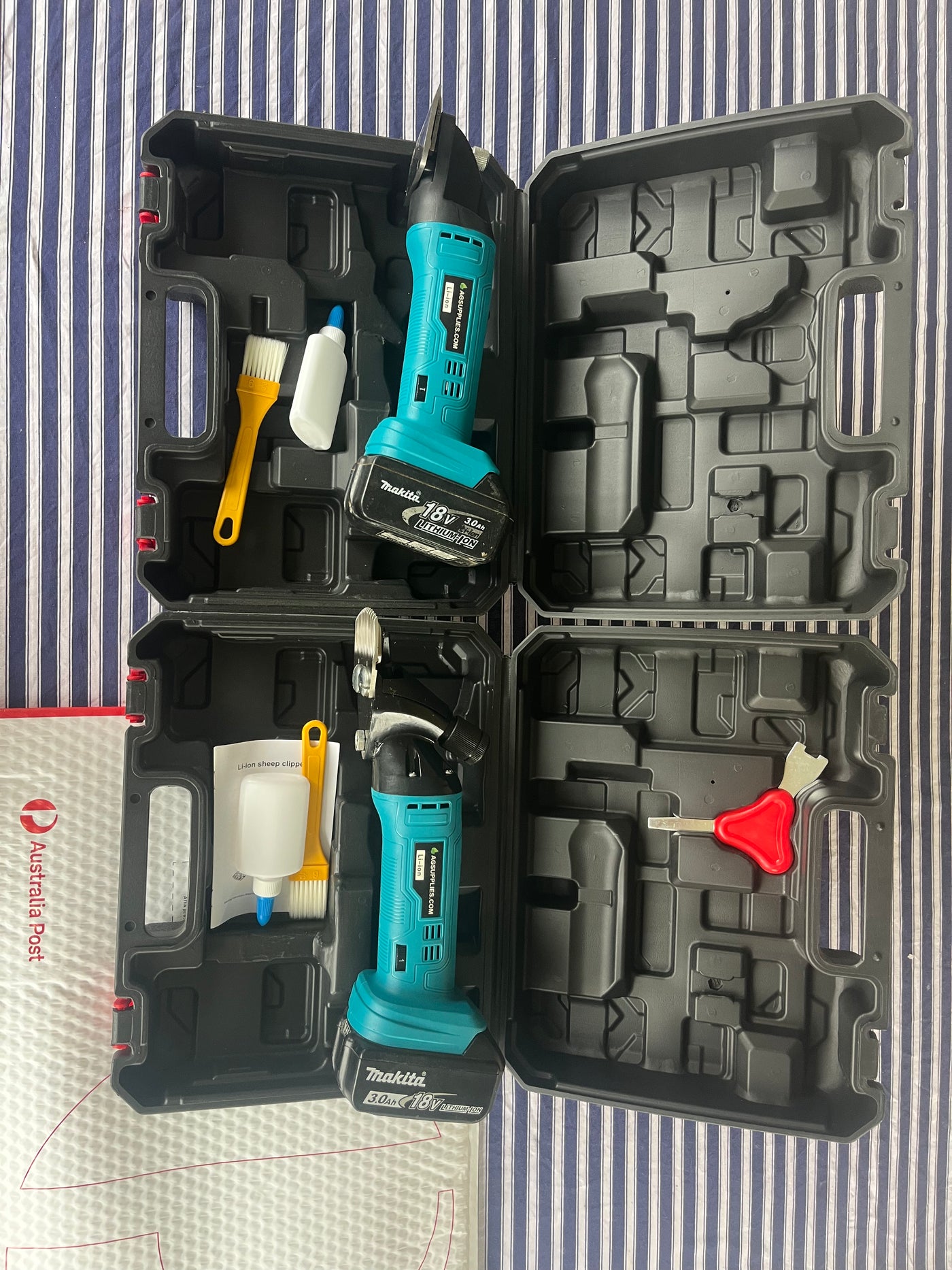 Makita-Compatible Dual Clipper Bundle | Cordless Sheep & Horse Set