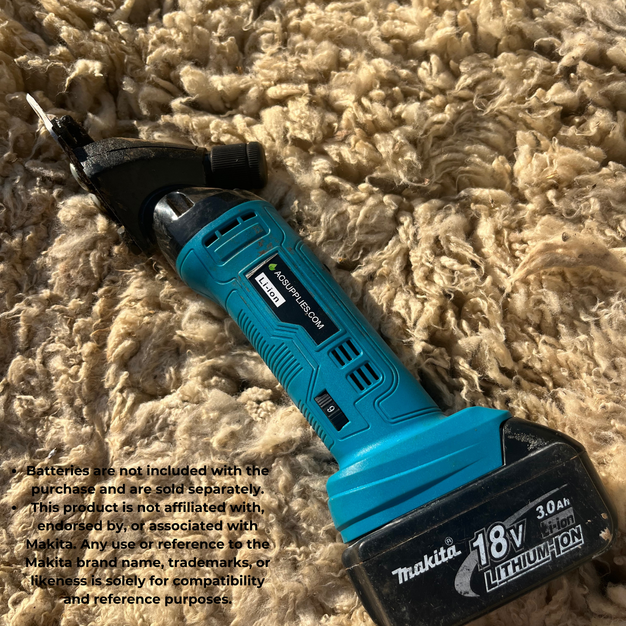 Cordless Sheep Clippers for Makita 18V Batteries