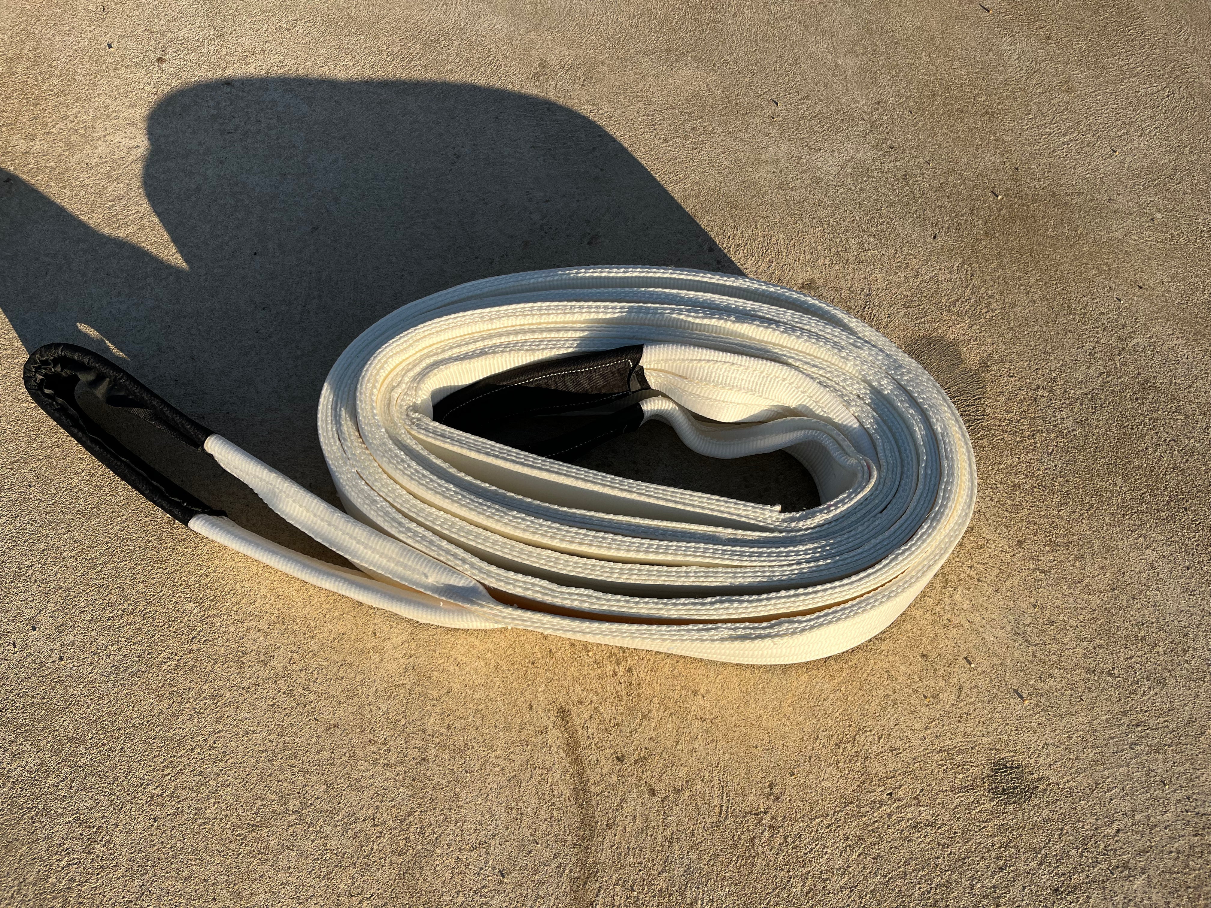 100,000kg / 100 Tonne Snatch Strap: 12m Length for Heavy-Duty Towing | Reliable Towing Equipment